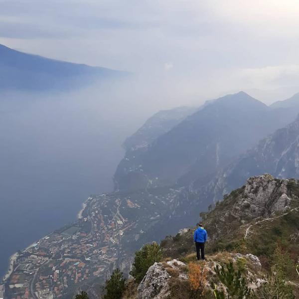 È sempre uno spettacolo arrivare in cima